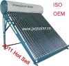 Solar geyser heating