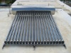 Solar water heater with copper pipe