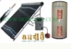 Split Pressurized solar water heaters with copper coil
