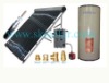 Split Pressurized solar water heaters with single Heat Exchanger