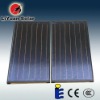 Split flat panel solar water heater solar collector