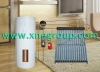 Split heat pipe solar collector water heater system