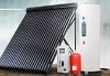 Split pressured solar hot water heater system/ solar boiler