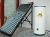 Split pressured solar water heater