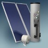 Split pressurized solar heater water