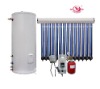 Split pressurized solar heating/solar water heater system