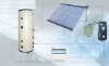 Split pressurized solar water heaters