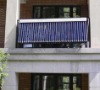 Split solar collector