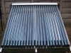 Split system of pressurized solar water heater with reflector