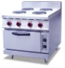 Stainless Steel Electric Range With 4-Burner and Oven(EH-887B)