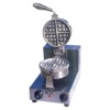 Stainless Steel Single Waffle Machine/Waffle Maker -