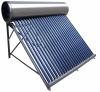 Stainless Steel Vacuum Tube Compact Non-pressurized Solar Water Heater with solar keymark approved