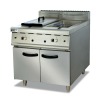 Stainless steel 2-tank fryer with cabinet GF-785