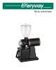 Stainless steel coffee bean grinder