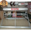Stainless steel non-pressurized solar water heater with 40L assistant tank