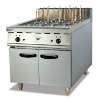 Stainless steel pasta cooker with cabinet/noodle cooker