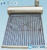Stainless steel solar water heater for domestic