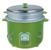 Stainless steel straight body green rice cooker