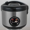Stainless  steel  with 2.2L   deluxe rice cooker