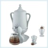 Stanless Steel Turkish Samovar Style Glass Tea Pot & 2.5 liter Kettle