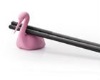 Swan shaped Plastic Silicone Chopstick Rest