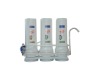 TRIPLE-STAGE COUNTER TOP HOME WATER  FILTER SYSTEM