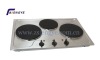 Triple electric hot plate