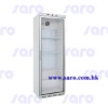 Upright Cabinet Series, White Painted Steel Housing+Glass Door, AB177