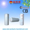 Vertical stainless steel solar water tank,water container with 50 mm polyurethane insulation