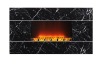 Wall Mounted Electric Fireplace With Marble Effect