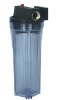 Water filter Housing, R O water filter,10'' in-line water filter housing