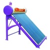 Water heater with solar energy power