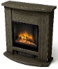 Wood Electric Fireplace