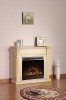 Wooden furniture indoor electric fireplace with mantel