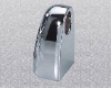Zinc alloy diecasting shiny plated end-cap handle