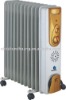 adjustable thermostat electric oil radiator