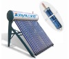 advanced wall mounted heat pipe integrated pressurized solar water heater