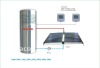 air source heat pump water heating & solar system