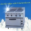 best seller electric range with 4-burner&oven