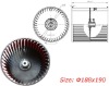 blower wheel (188x190-12),centrifugal wheel