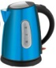 blue color Stainless steel Electric Kettle with 1.7L