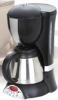 china drip coffee maker with digital timer and double layer S/S jar