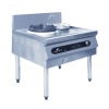 chinese one burner gas cooker  with water bowl  for chinese restaurant kitchen equipment passed ISO9001