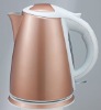 !! classical Europe style golden painting stainless steel electric kettle