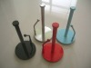 colorful metal spray paper holder with round tube