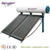 compact flat plate solar water heater