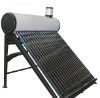 compact non-pressurized galvanized solar water heater