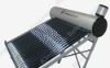 compact pressure solar water heater with stainless outer tank