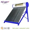 compact pressurized pre-heated solar geyser with coppr coils in tank