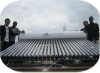 compact pressurized solar water heater with Heat pipe tubes